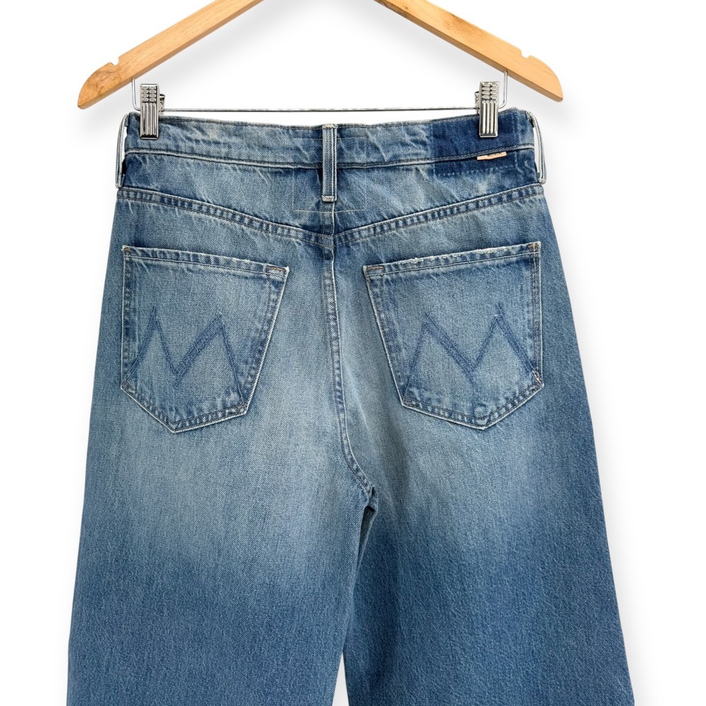 NWT MOTHER The Ditcher Roller High-Rise Wide-Leg Jeans $288 - Size 27 - Picture 14 of 15